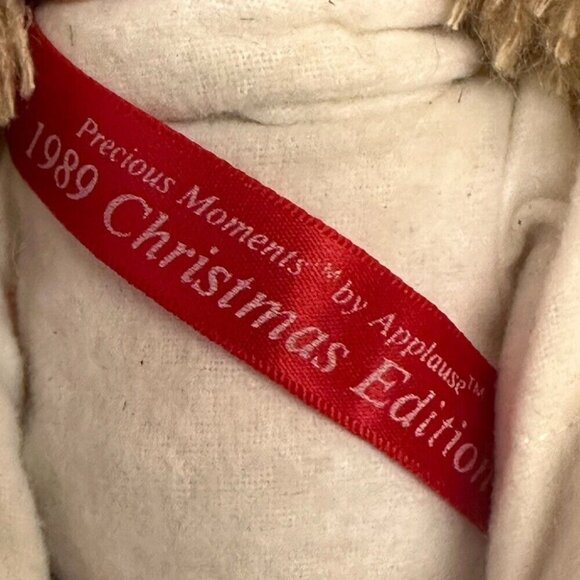 Precious Moments Missy 1989 Christmas Edition Doll by Applause 11" - Picture 8 of 9